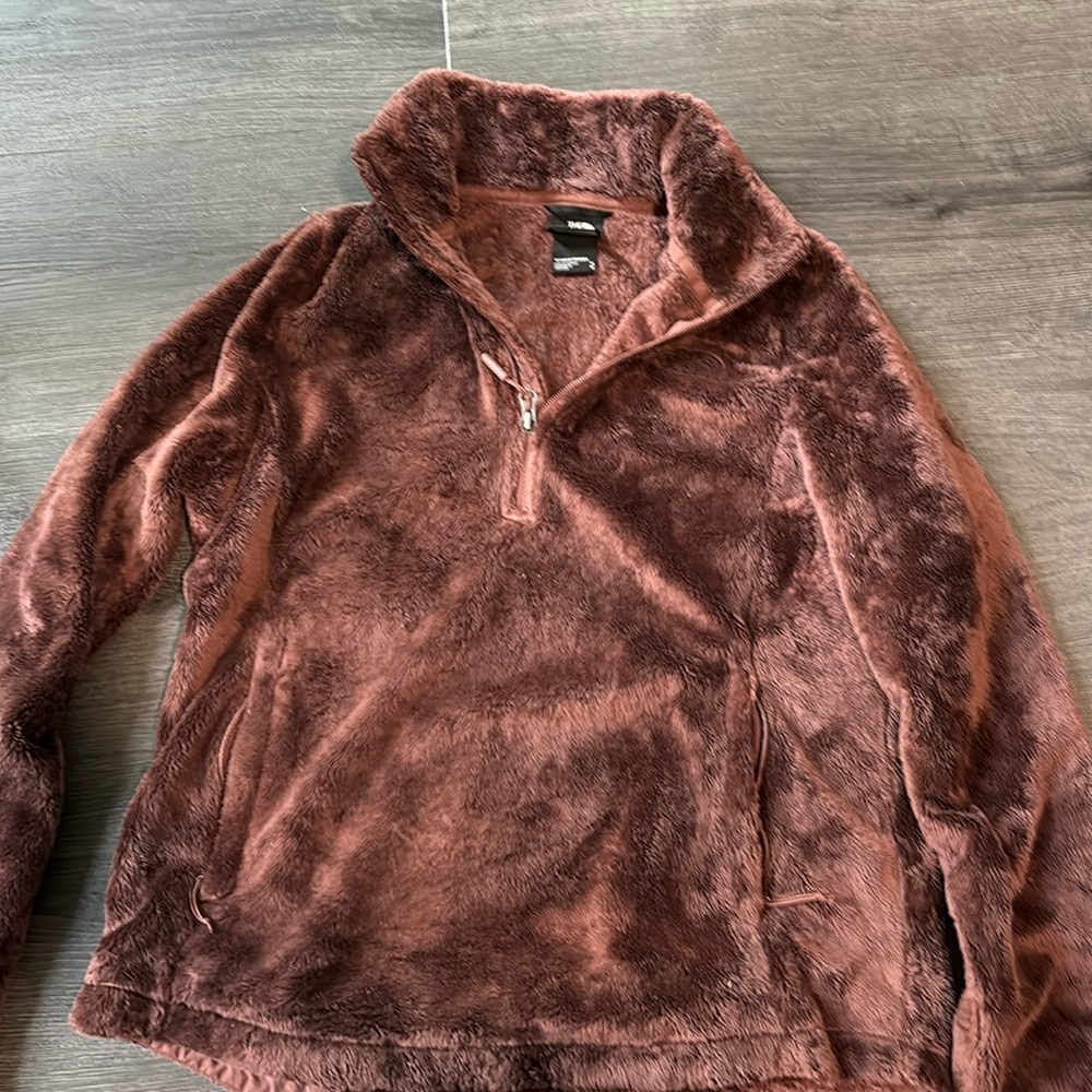 North Face quarter zip fleece